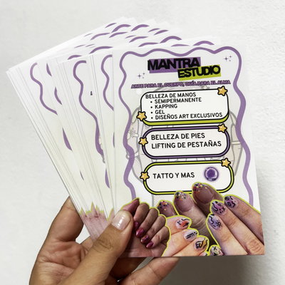 Folletos/Volantes FULL COLOR Impr. Frente