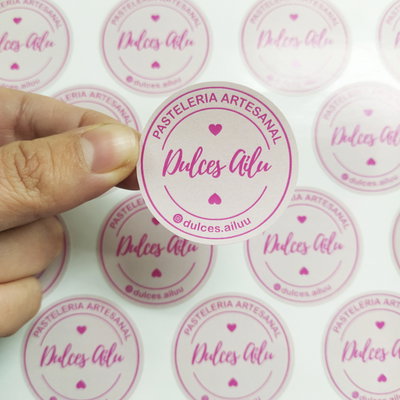 Stickers Circulares (x5 Planchas de 29x40cm)