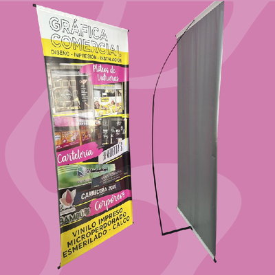 BANNERS con estructura desmontable