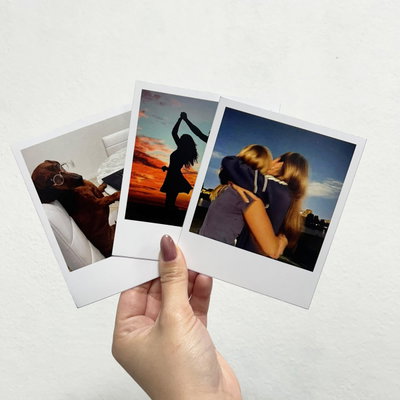 Polaroid 9x10 cm  (x12 unid.)