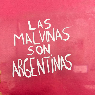 Vinilo Malvinas Argentinas - 12x13 cm 