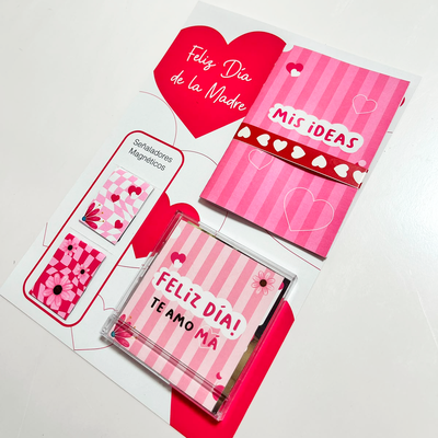 COMBO 2 - CALENDARIOS + LIBRETITA + SEÑALADORES MAGNÉTICOS