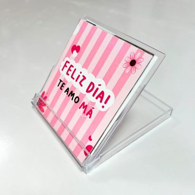 CALENDARIO CON FOTOS + SOPORTE DE ACRILICO