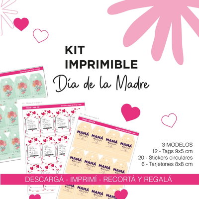IMPRIMIBLE - PAPELERÍA DÍA DE LA MADRE