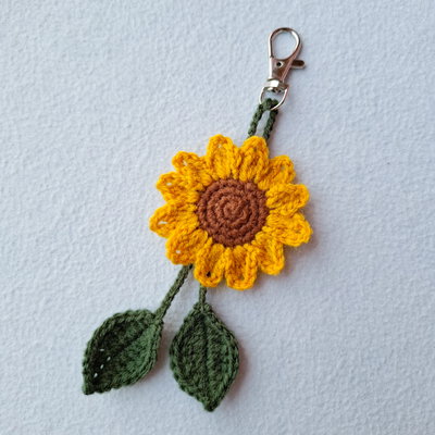 llavero girasol