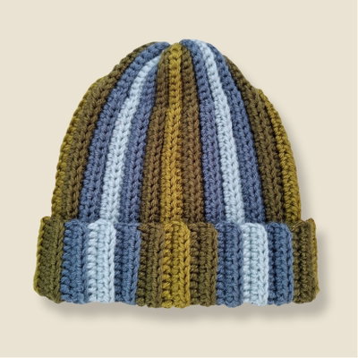 gorro tonos botánicos