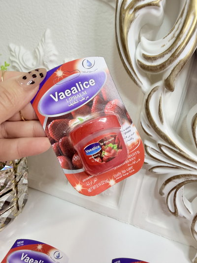 X2 unidades  Vaselina Labial Vaealice – Frutilla