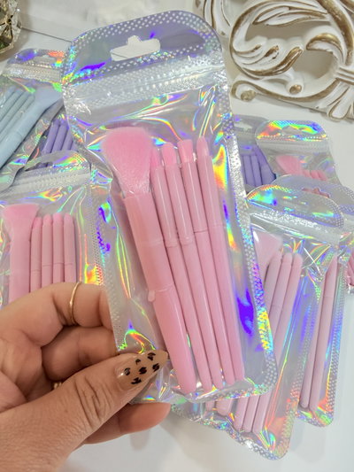 X2 unidades  Set de Brochas Mini (5 piezas) ✨