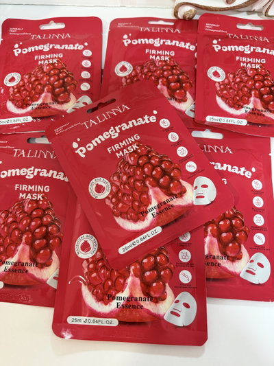 🍎 Mascarilla Facial Talinna Pomegranate Firming Mask