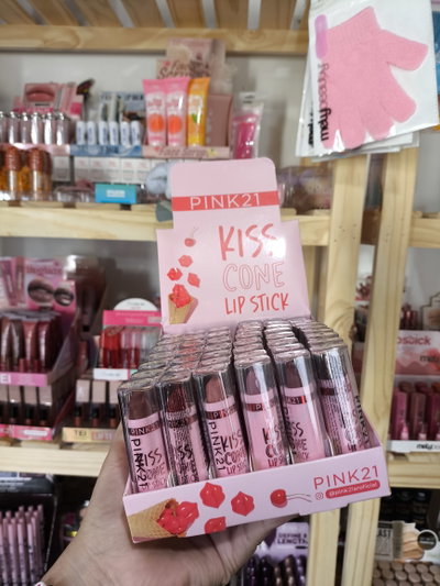 LABIAL EN BARRA KISS CONE PINK21