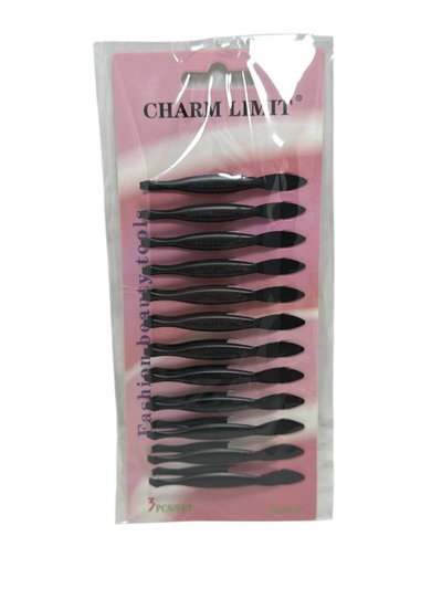 3 unidades pinza depilar charm limit