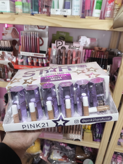 Caja cerrada base 24 unidades pink21