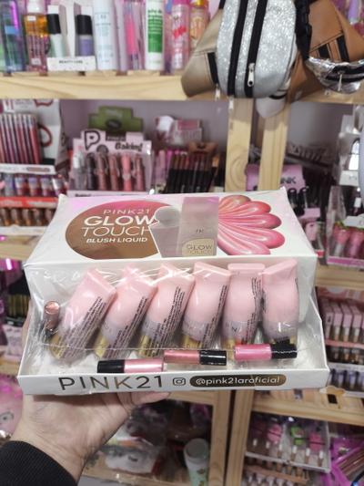 Caja entera 24unidades rubor líquido pink21