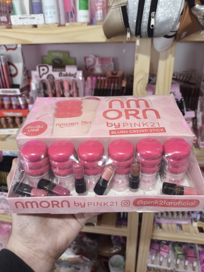 Caja entera 24 unidades rubor en barra pink21 