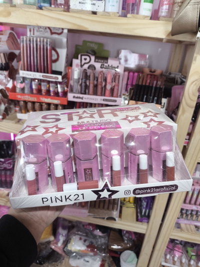 caja entera 24 unidades rubor líquido pink21