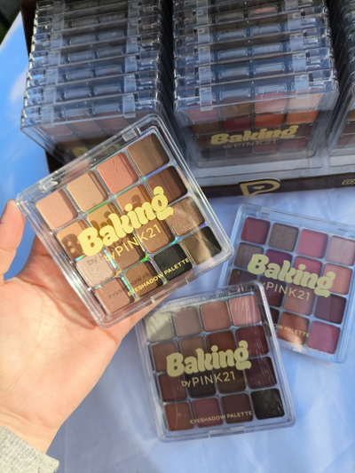 1 unidad paleta de sombras pink21 (tono al azar)