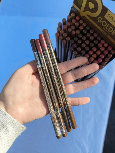 4 unidades delineador de labios pink21