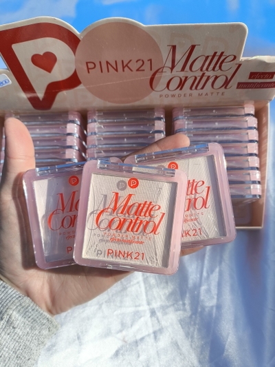 2 unidades polvo compacto pink21