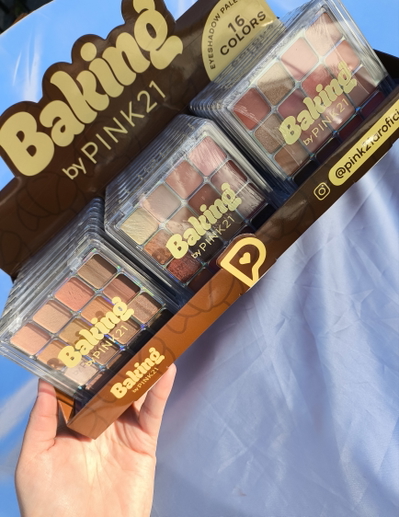 Caja cerrada paleta de sombras 24u baking pink21