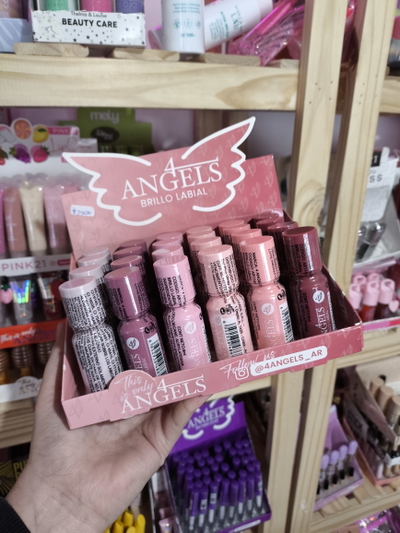 CAJA ENTERA brillo labial 4 angels 24 unidades 