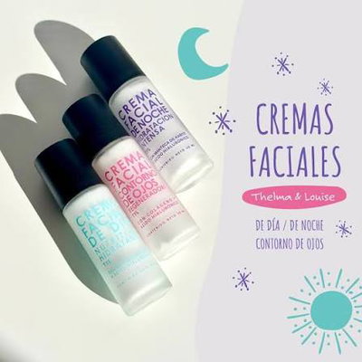 1 unidad crema facial Dia/Noche/Contorno de ojos 30ml  Thelma & Louise