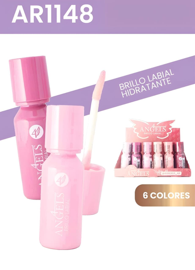 3 unidades brillo labial 4 angels 