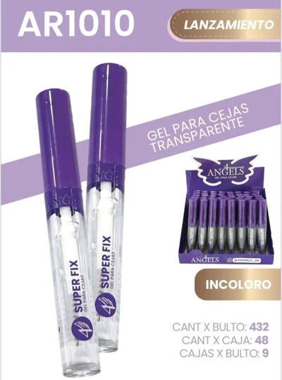3 unidades gel de cejas 4 angels