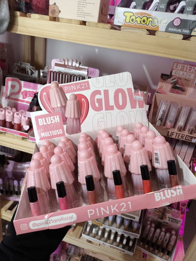 3 unidades rubor glow pink21 (tonos al azar)