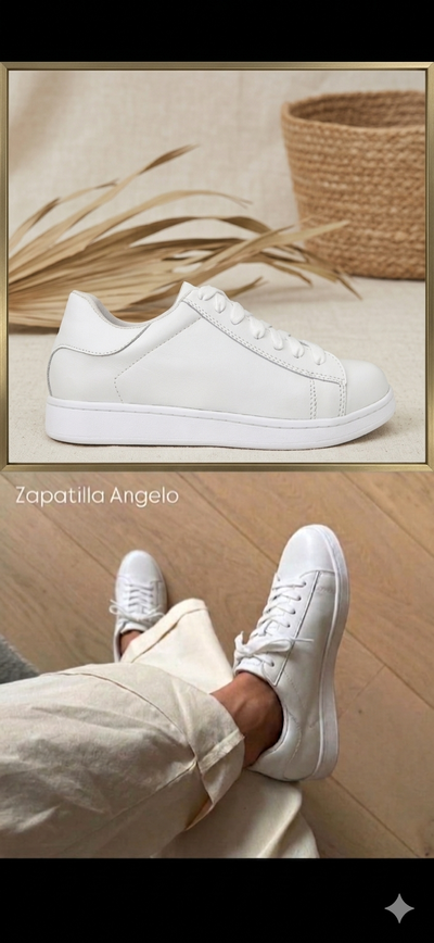 zapatillas urbanas blancas