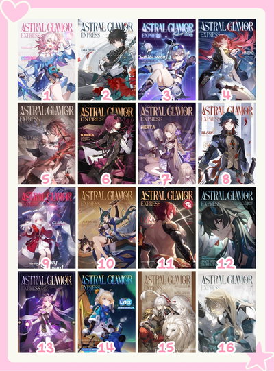 Posters mini Honkai Star Rail