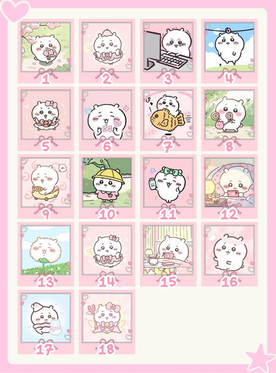 Polaroids Chiikawa