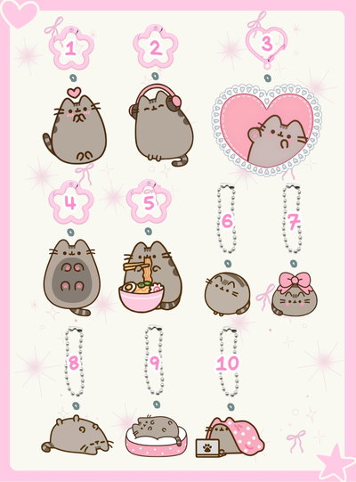 Preventa llaveros Pusheen