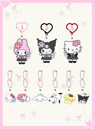 Preventa llaveros Sanrio