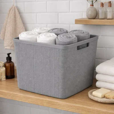 Canasto Simil Yute Grande