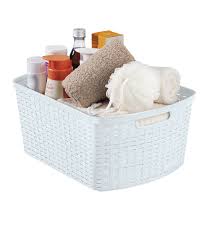 Canasto simil rattan chico