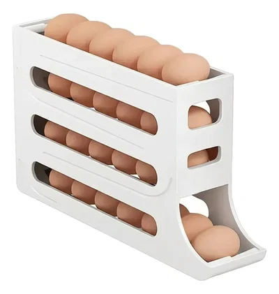 Huevera dispenser 3 niveles - Deslizante