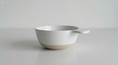 Bowl de cerámica 13 cm con asa