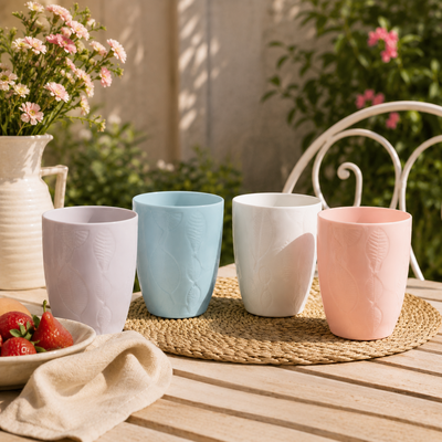 Set de vasos x 4