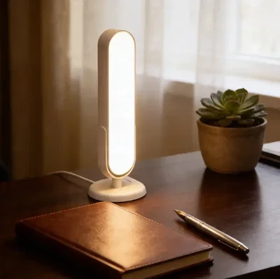 Velador Lámpara con pie e imán. Led Recargable Usb. Tono Luz Fria Calida