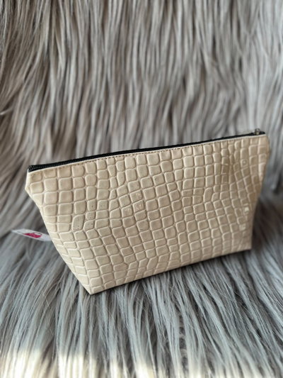 Neceser cuerina Oliva