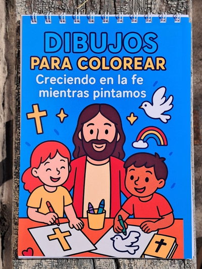 LIBRITO PARA PINTAR CRISTIANO