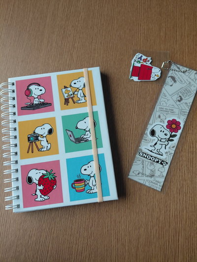 Cuaderno Snoopy