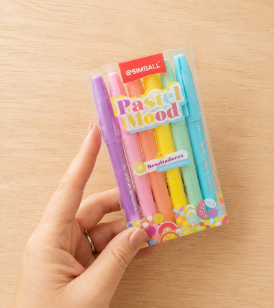 Resaltadores pastel Simball