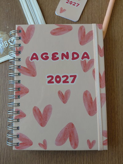 KIT AGENDA- CORAZONES