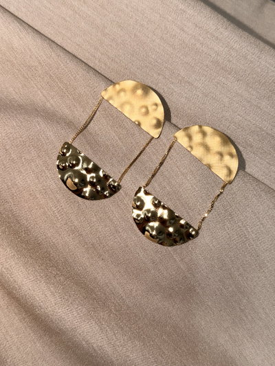 Aros colgantes pindó