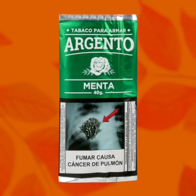 Tabaco Argento #58 Menta 40gr