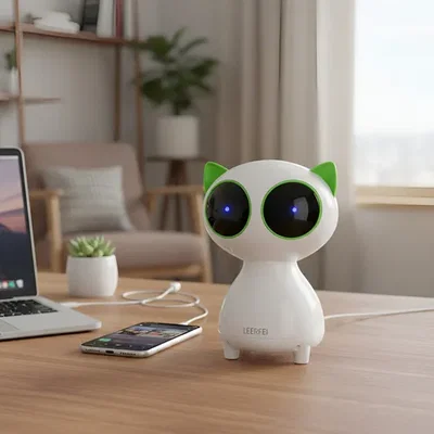 Parlante Gato Multimedia Leerfei Digital Speaker USB PC