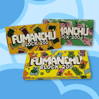 Papel Celulosa Fumanchu 1 1/4 Block x200