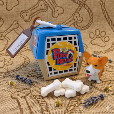 Caramelos Puppy House Casita Coleccionable + Perrito