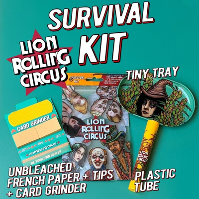 Survival Kit Lion Rolling Circus - Kit de Armado Completo Ruby